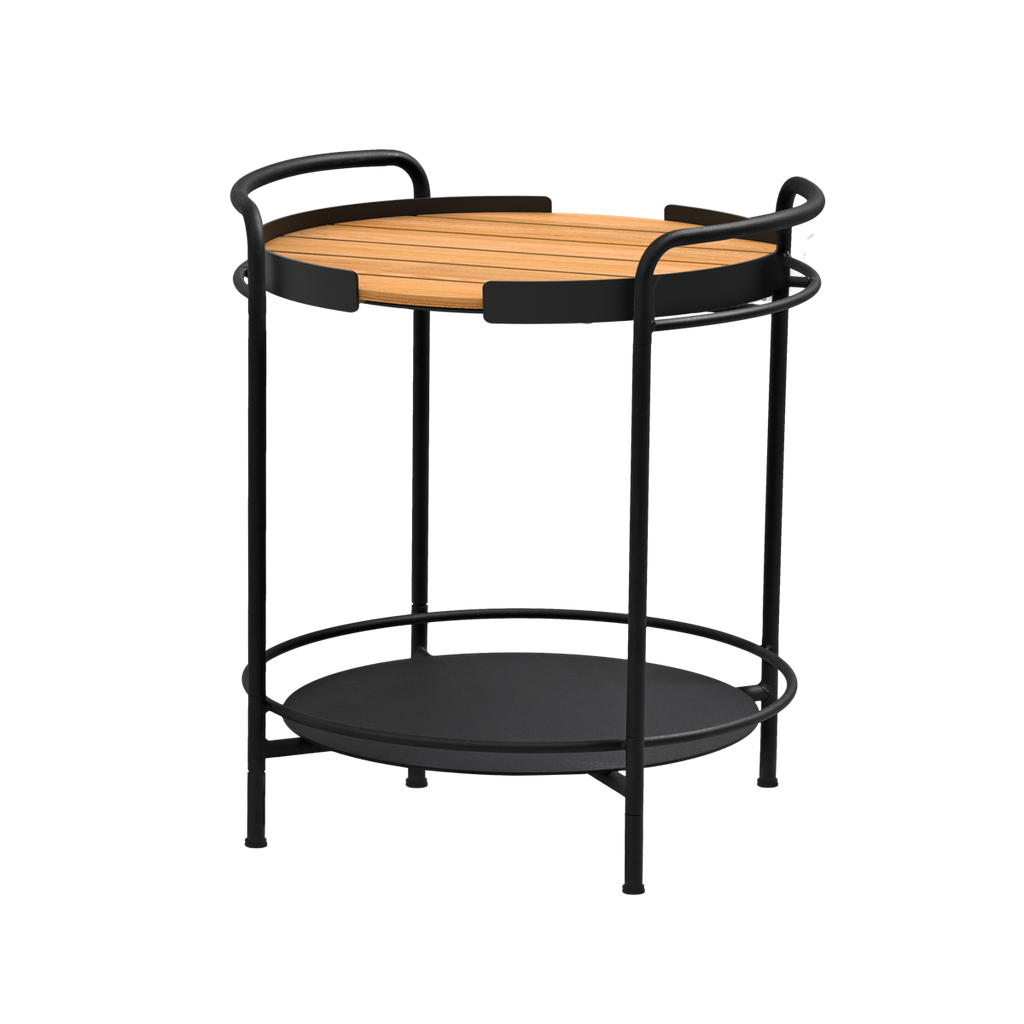 Patio Serving Table w/ Patio Serving Tray