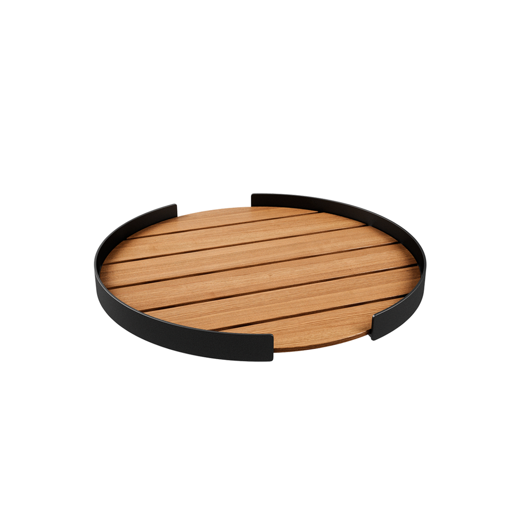 Patio Serving Table w/ Patio Serving Tray