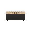 Patio Storage Table