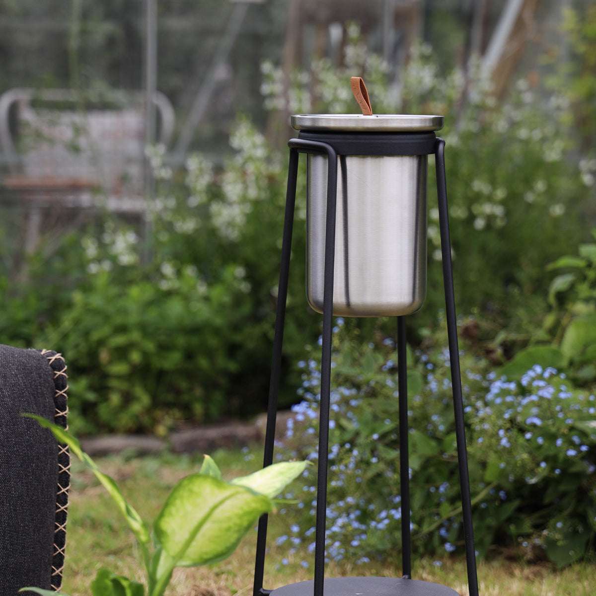 Patio Accessory Stand Ø14 + Wine Cooler