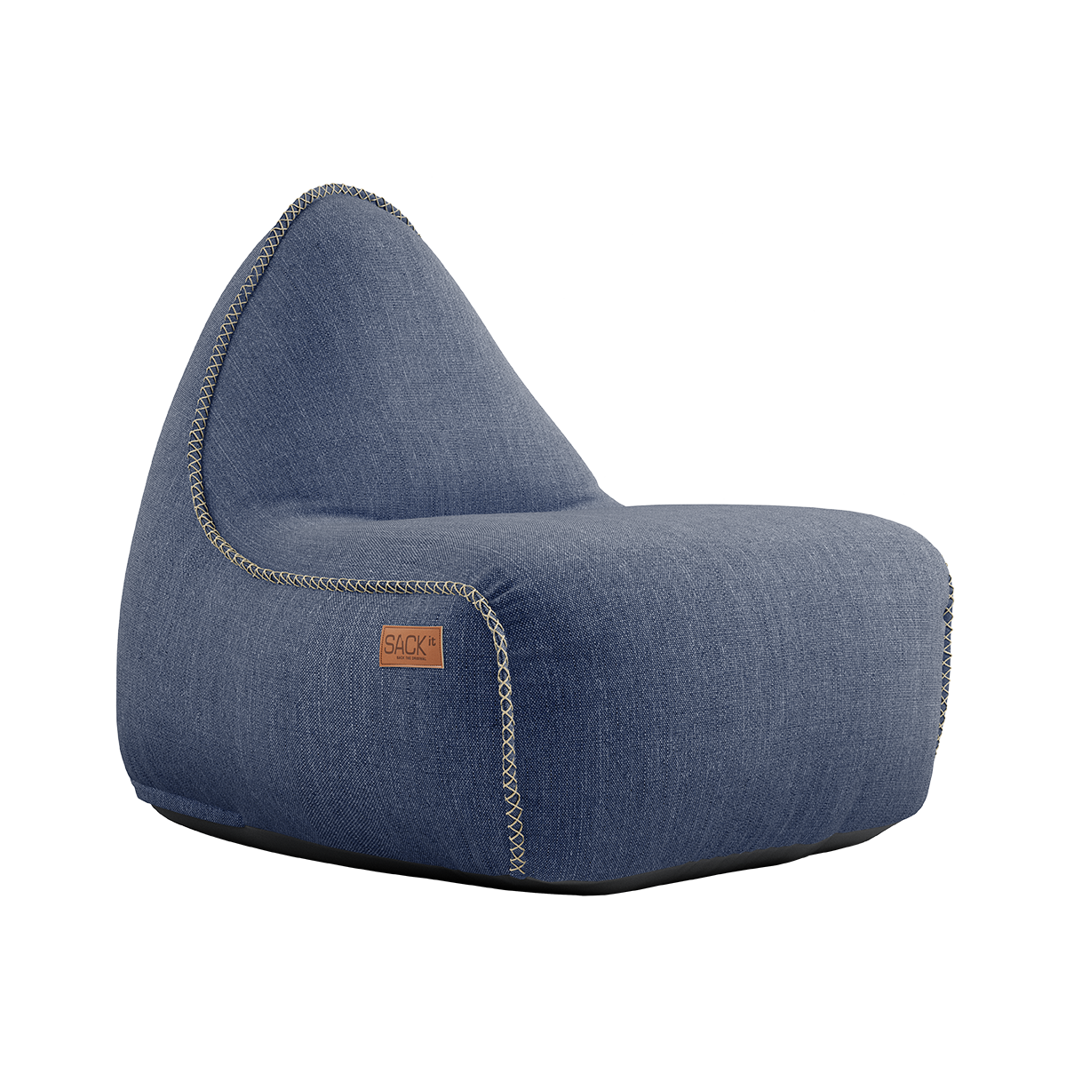 Cobana Lounge Chair - Kirra Indigo