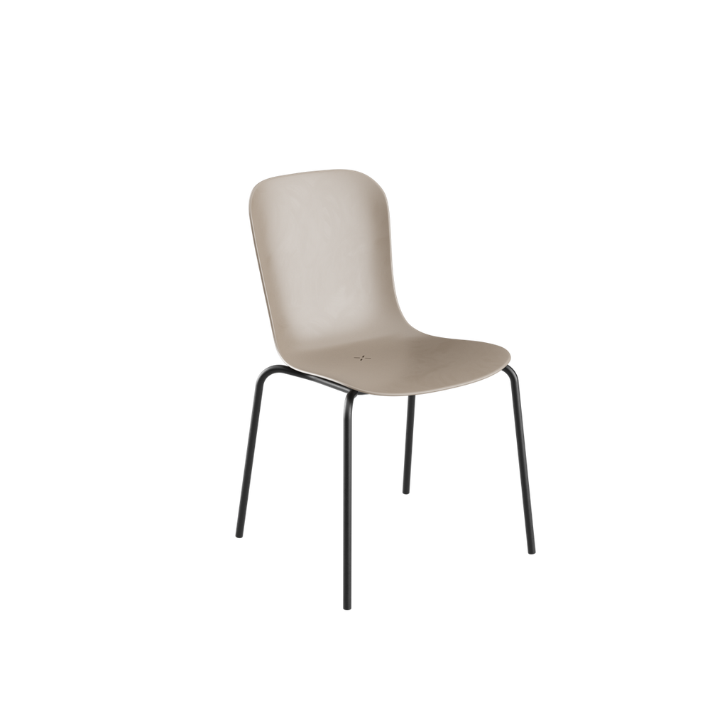 Patio Chair no. One S1 - Taupe/Black