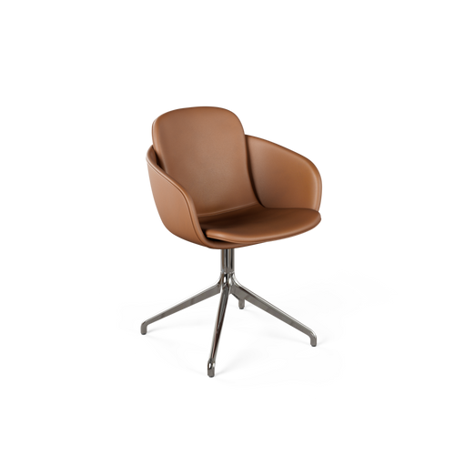 Chair no. One S2 Polished Swivel - Terra Safari