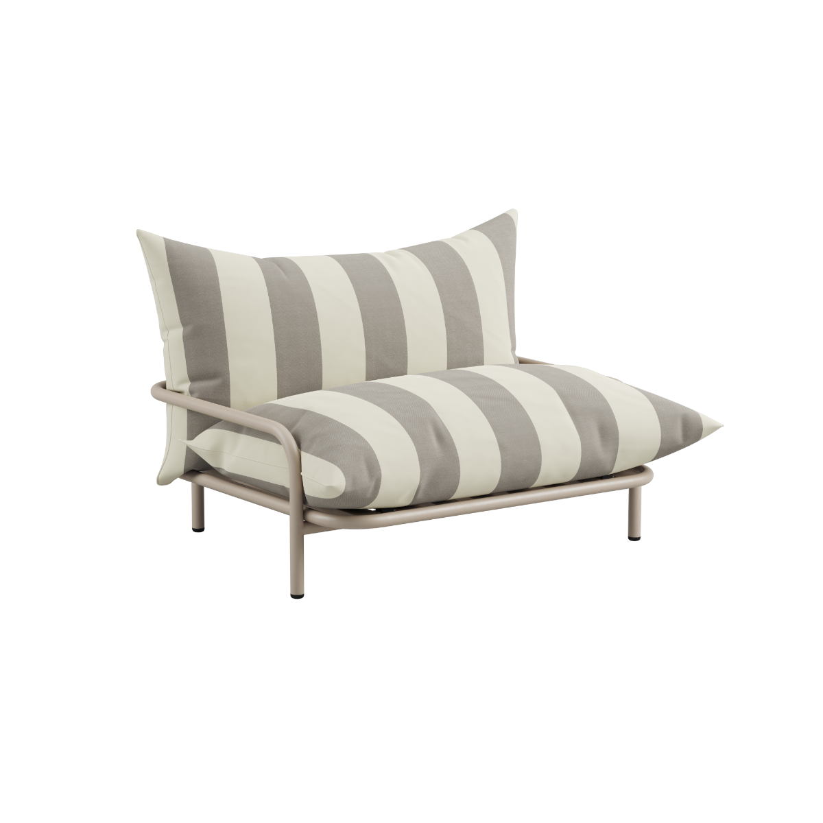 Mollis Lounge Chair - Renesse Taupe