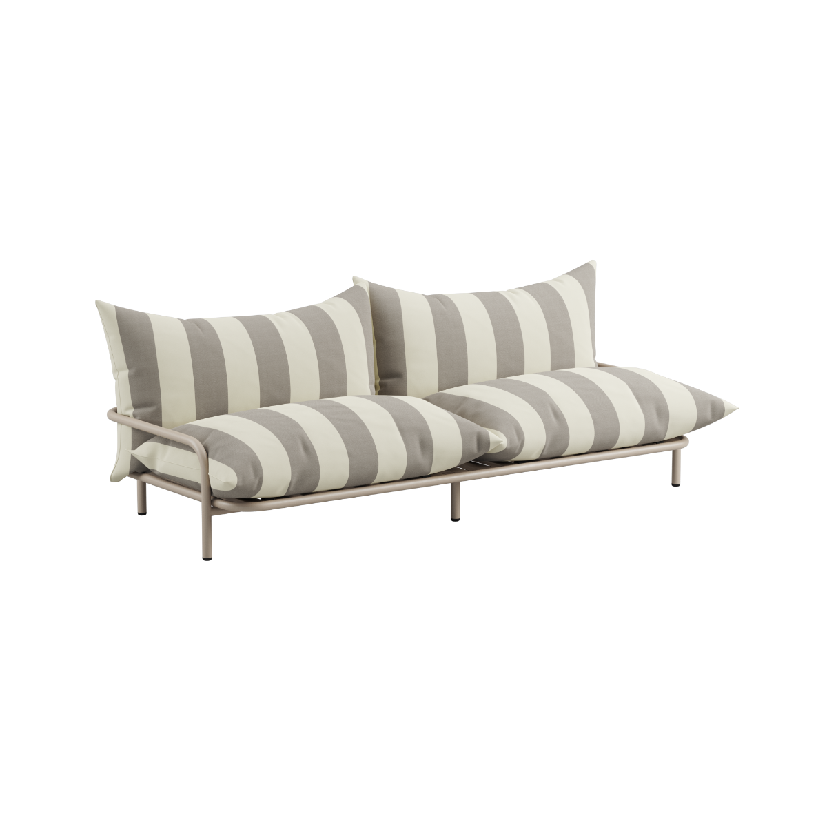Mollis Lounge Sofa 2 Seater - Renesse Taupe