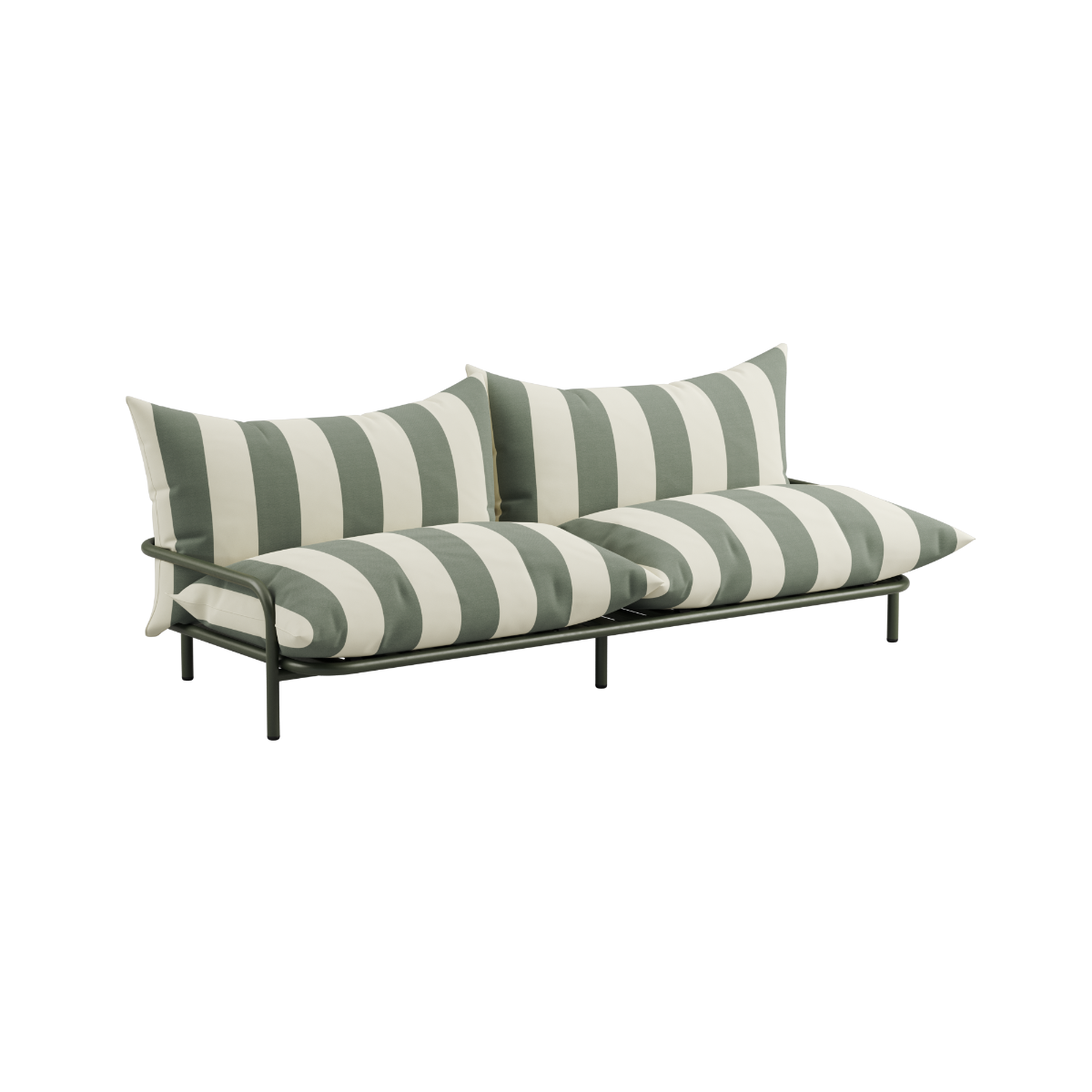 Mollis Lounge Sofa 2 Seater - Renesse Olive