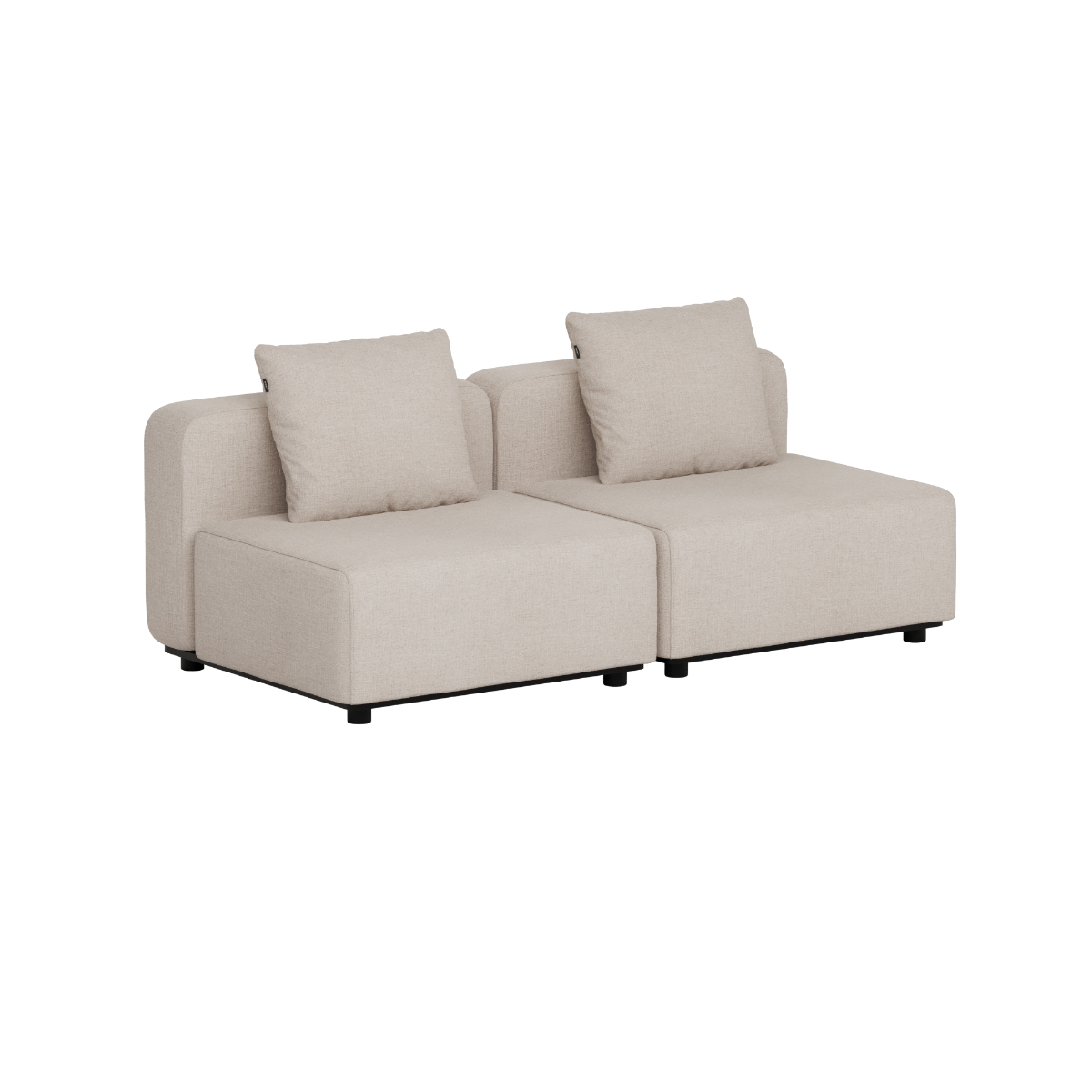 Cobana Lounge Sofa - 2 seater - Kirra Sand / Uden armlæn / Uden puf