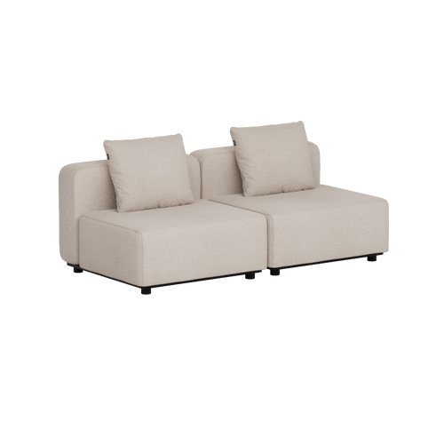 Cobana Lounge Sofa - 2 seater - Kirra Sand / Uden armlæn / Uden puf